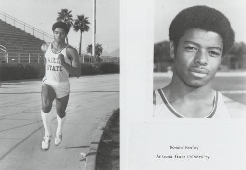Howard Henley, Runner for Arizona State University Track Team
