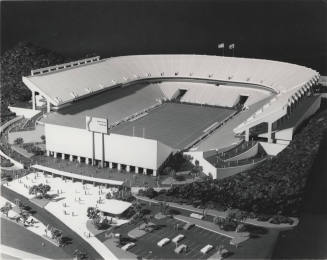 Concept Model of Sun Devil Stadium