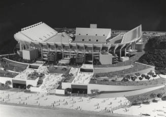 Concept Diorama of Sun Devil Stadium