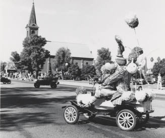 Clowns in a Car on Parade