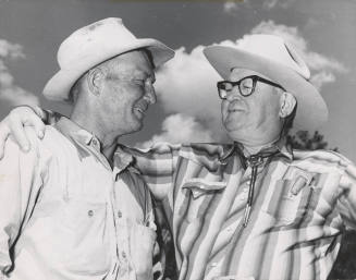 Two Old Timers Enjoying Conversation