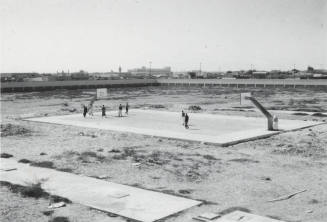 Outdoor Basketball Court at Secondary School