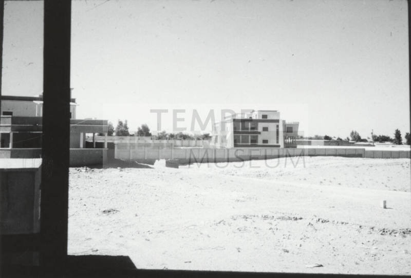 Desert Yields to Concrete Blocks