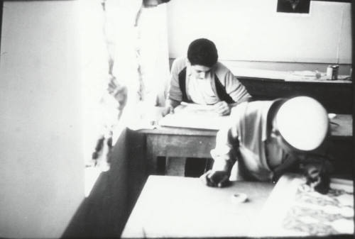 Students in Art Class