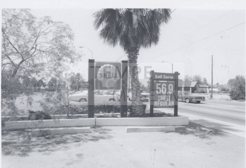 Shell Gasoline Station - 903 East Apache Boulevard, Tempe, Arizona