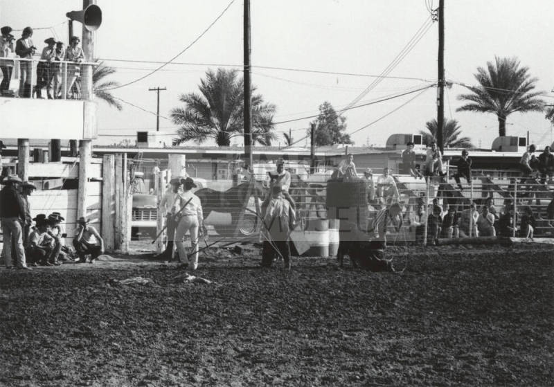 Rodeo Clowns After Performance at the Rodeo