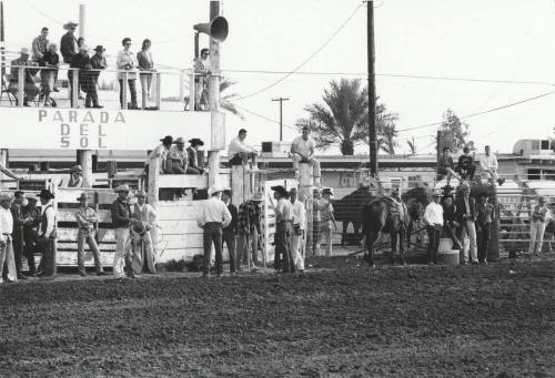 Spectators at the Rodeo