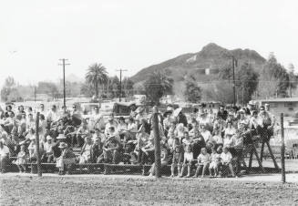Rodeo Spectators Filling the Bleachers