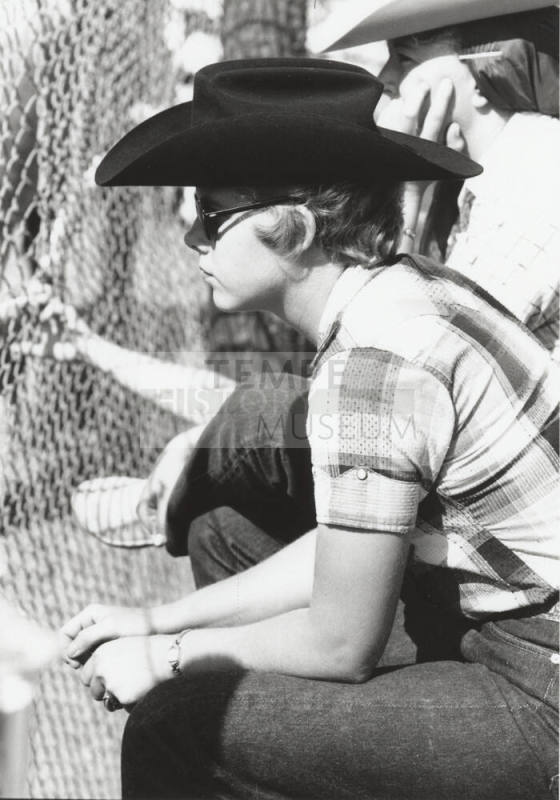Spectator at the Rodeo