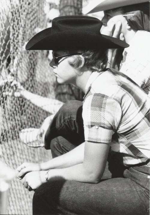 Spectator at the Rodeo