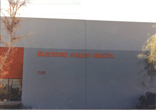 Electric Sales Unlimited. - 725 West Alameda Drive - Tempe, Arizona