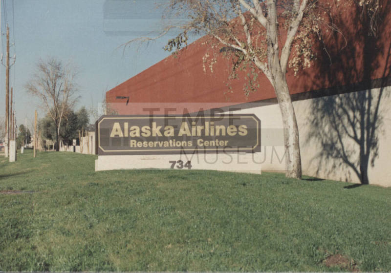 Alaska Airlines Reservations Center - 734 West Alameda Drive - Tempe, Arizona