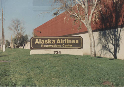 Alaska Airlines Reservations Center - 734 West Alameda Drive - Tempe, Arizona
