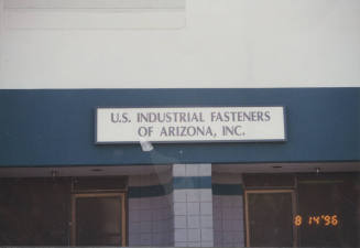 U.S. Industrial Fasteners of Arizona, Inc. - 1130 W. Alameda Dr. -Tempe, Arizona