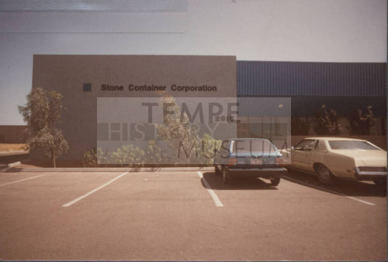 Stone Container Corporation - 2015 West Alameda Drive - Tempe, Arizona