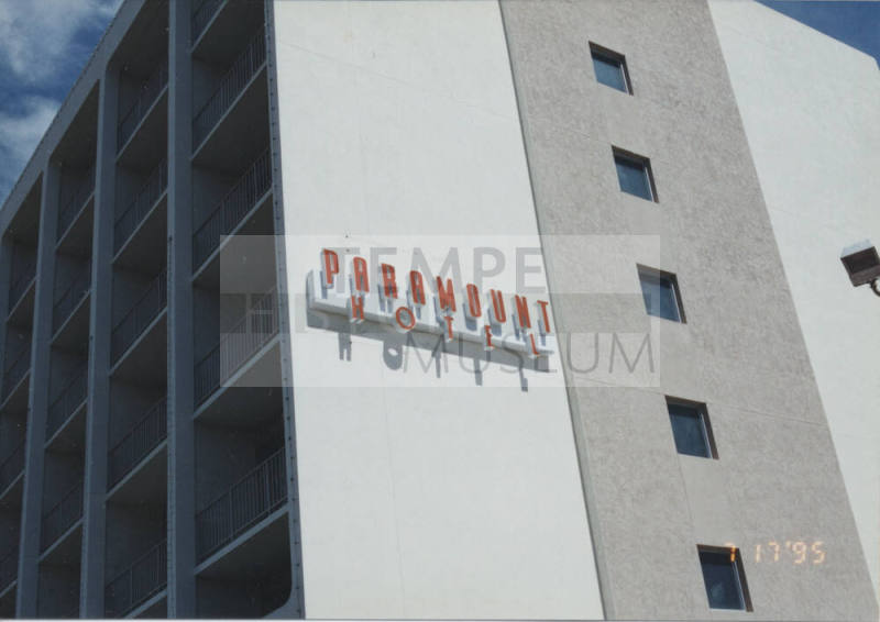Paramount Hotel - 225 East Apache Boulevard - Tempe, Arizona