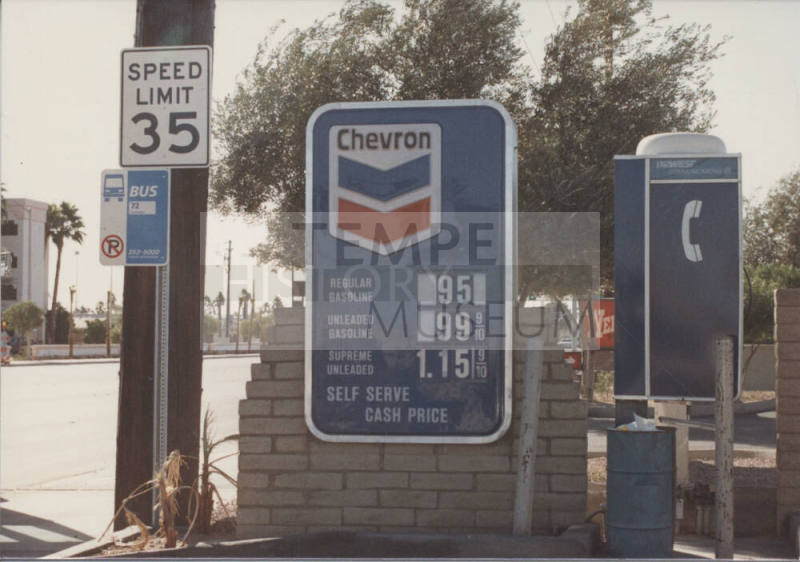 Campus Chevron - 825 East Apache Boulevard - Tempe, Arizona