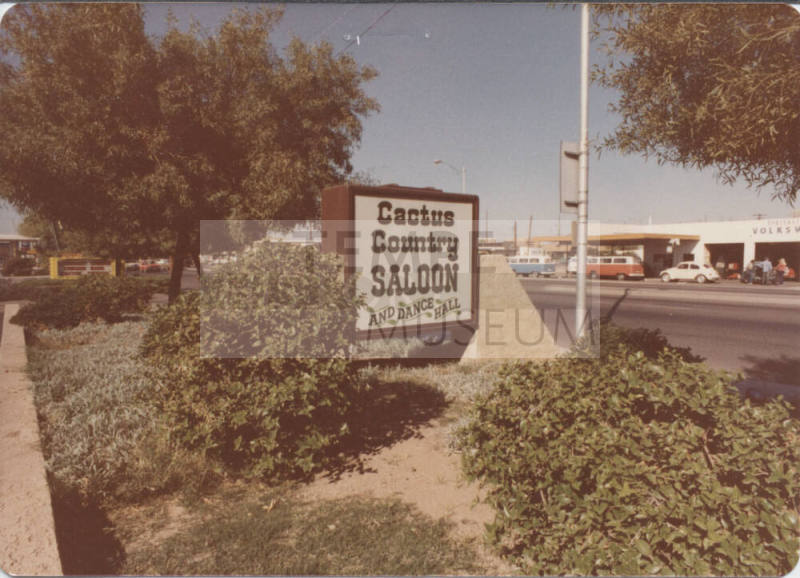 Cactus Country Saloon and Dance Hall -919 East Apache Boulevard - Tempe, Arizona