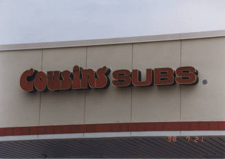 Cousins Subs  - 922 East Apache Boulevard - Tempe, Arizona