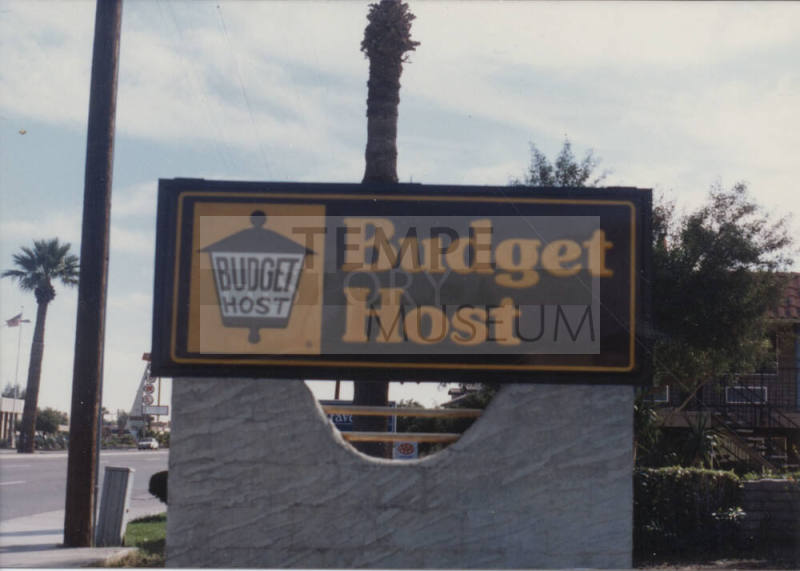 Budget Host - 947 East Apache Boulevard - Tempe, Arizona