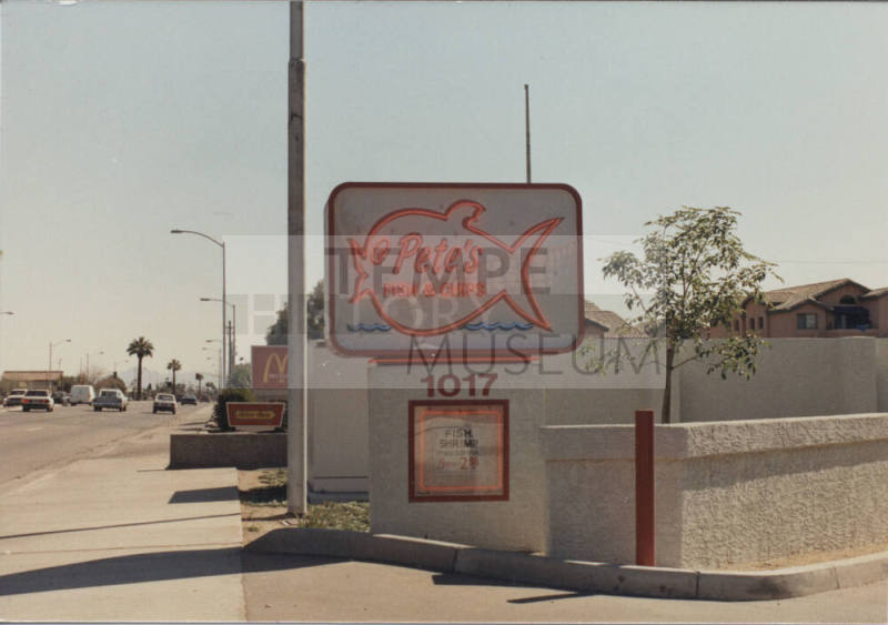 Pete's Fish & Chips - 1017 East Apache Boulevard - Tempe, Arizona