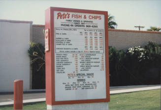 Pete's Fish & Chips - 1017 East Apache Boulevard - Tempe, Arizona