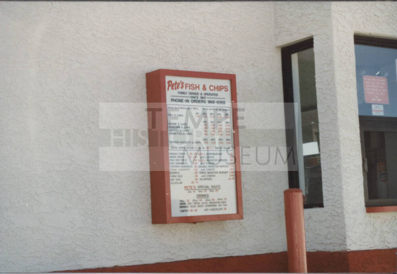 Pete's Fish & Chips - 1017 East Apache Boulevard - Tempe, Arizona
