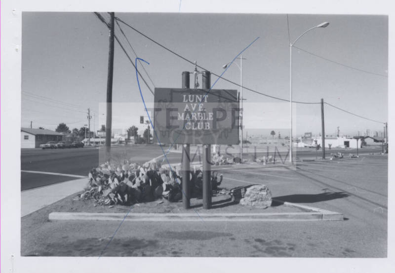Lunt Avenue Marble Club Restaurant - 1212 East Apache Boulevard, Tempe, Arizona