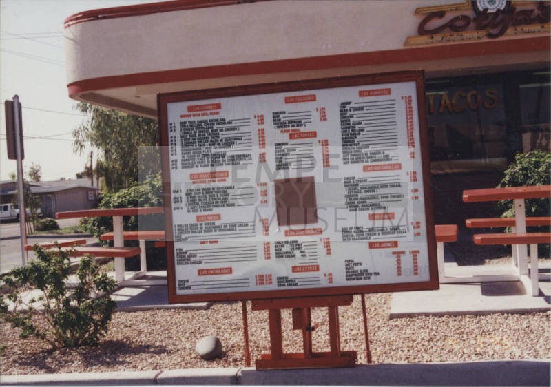 Cotya's Mexican Food - 1135 East Apache Boulevard - Tempe, Arizona