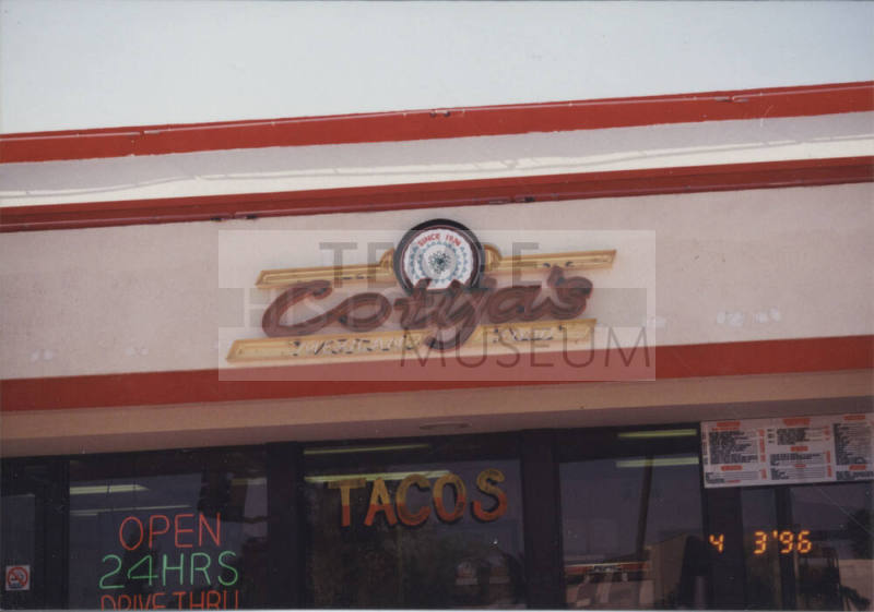 Cotya's Mexican Food - 1135 East Apache Boulevard - Tempe, Arizona