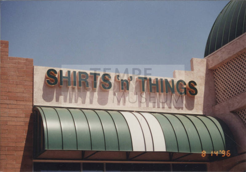 Shirts 'N' Things - 1212 East Apache Boulevard - Tempe, Arizona