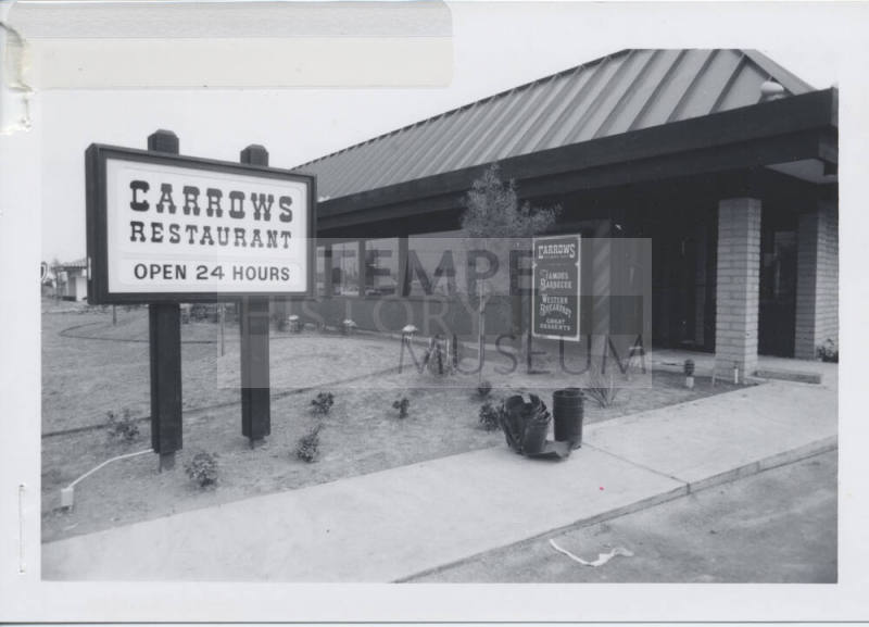 Carrow's Chip Restaurant - 1215 East Apache Boulevard, Tempe, Arizona