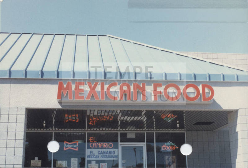 El Canario Mexican Food - 1270 East Apache Boulevard - Tempe, Arizona