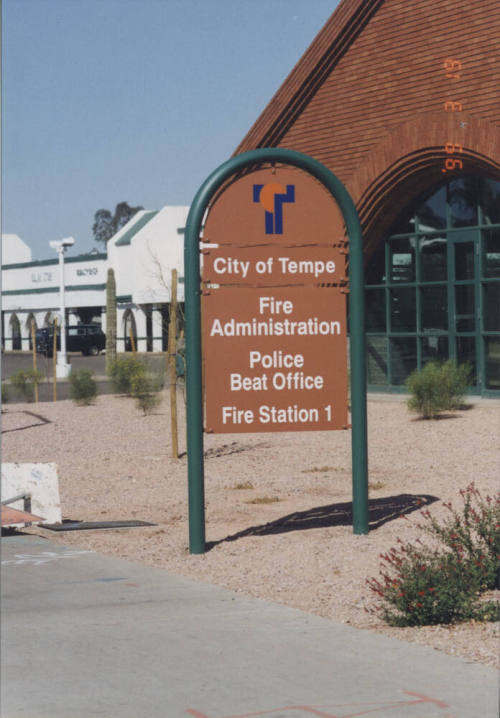 City of Tempe Fire Station One - 1400 East Apache Boulevard - Tempe, Arizona