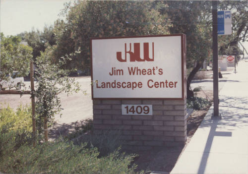 Jim Wheat's Landscape Center - 1409 East Apache Boulevard - Tempe, Arizona
