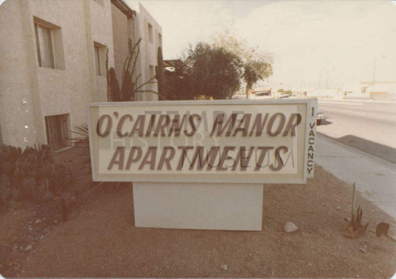 O'Cairns Manor Apartments - 1415 East Apache Boulevard - Tempe, Arizona