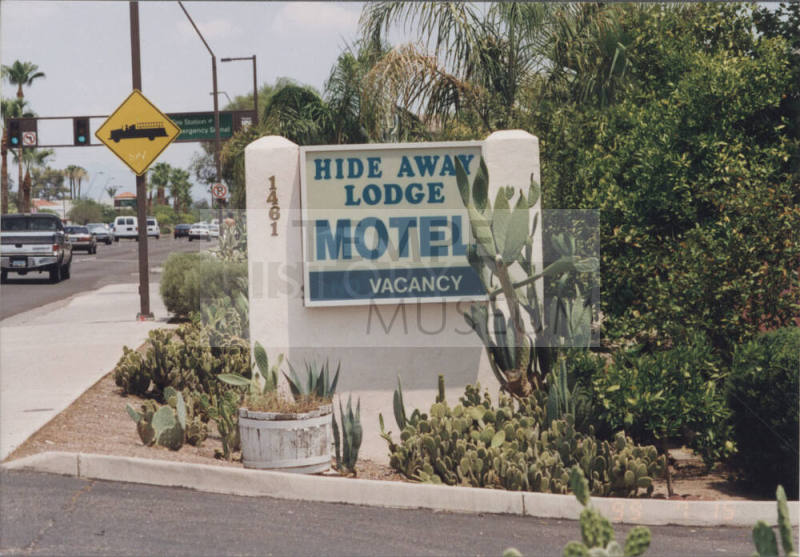 Hideaway Lodge Motel - 1461 East Apache Boulevard - Tempe, Arizona