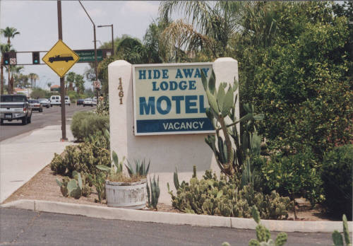 Hideaway Lodge Motel - 1461 East Apache Boulevard - Tempe, Arizona