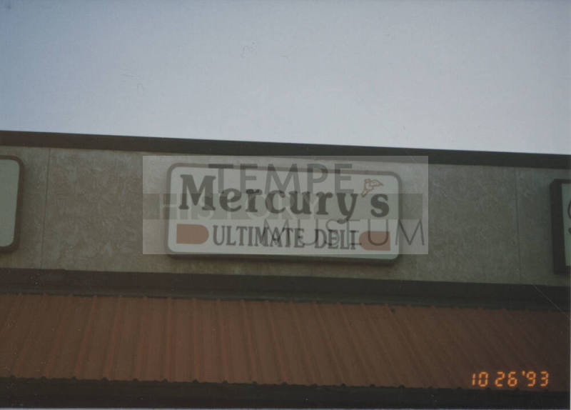 Mercury's Ultimate Deli - 1523 East Apache Boulevard - Tempe, Arizona