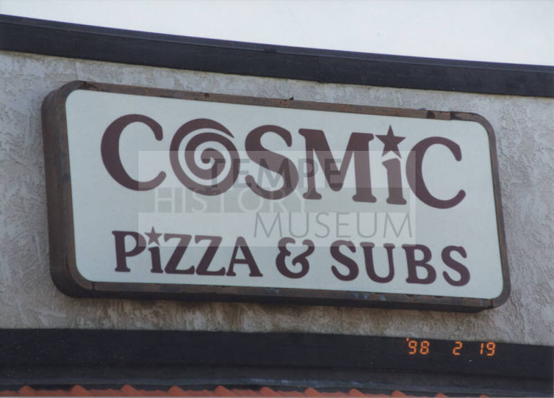 Cosmic Pizza and Subs - 1523 East Apache Boulevard - Tempe, Arizona