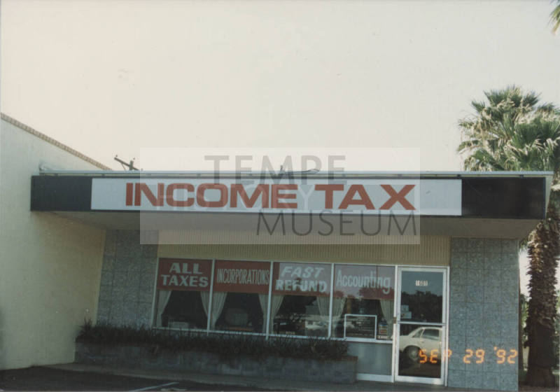 A-1 Income Tax - 1601 East Apache Boulevard - Tempe, Arizona