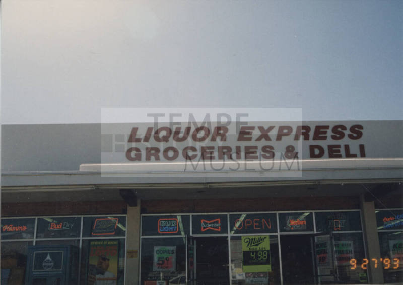 Liquor Express Groceries & Deli - 1605 East Apache Boulevard - Tempe, Arizona