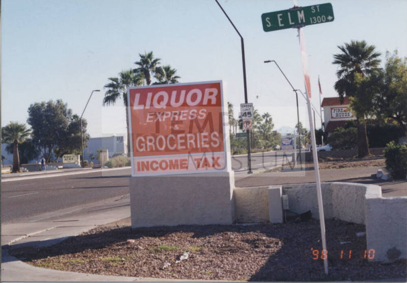 Liquor Express and Groceries -1605 East Apache Blvd. - Tempe, Arizona