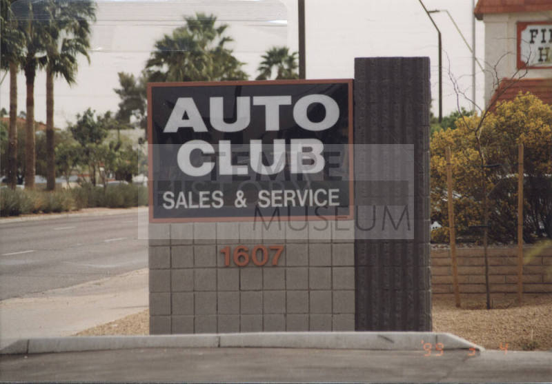 Auto Club Sales and Service - 1607 East Apache Boulevard - Tempe, Arizona