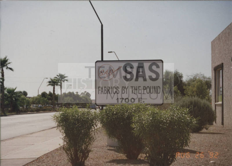 SAS Fabrics by the Pound - 1700 East Apache Boulevard - Tempe, Arizona