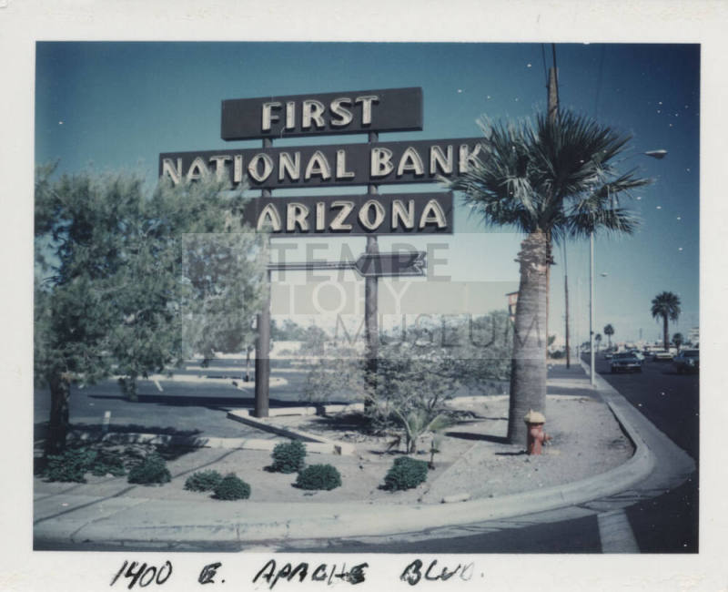 First National Bank of Arizona - 1400 East Apache Boulevard, Tempe, Arizona