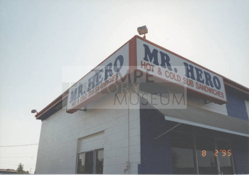 Mr. Hero Sub Sandwiches - 1800 East Apache Boulevard - Tempe, Arizona