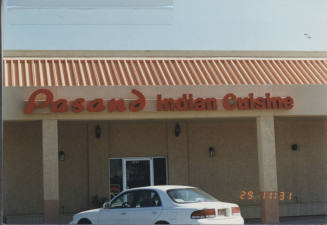 Pasand Indian Cuisine - 1801 East Baseline Road - Tempe, Arizona