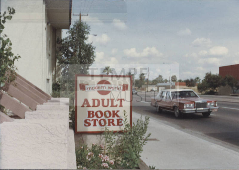 Modern World Adult Book Store - 1812 East Apache Boulevard - Tempe, Arizona