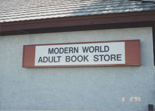 Modern World Adult Book Store - 1812 East Apache Boulevard - Tempe, Arizona